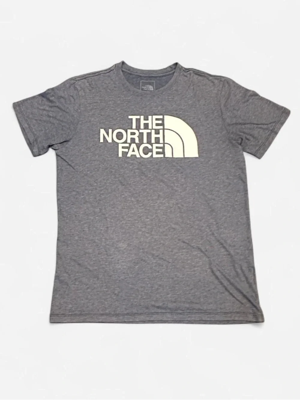 NWOT The North Face Men's Gray Logo Crew Neck T-Shirt Medium